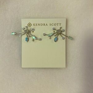 Kendra Scott Iridescent Starburst Earrings